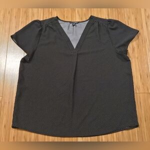 NWOT Hilary Radley Polka Dot Top